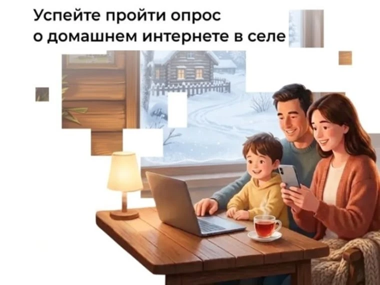Опрос о востребованности интернета в деревнях и селах.